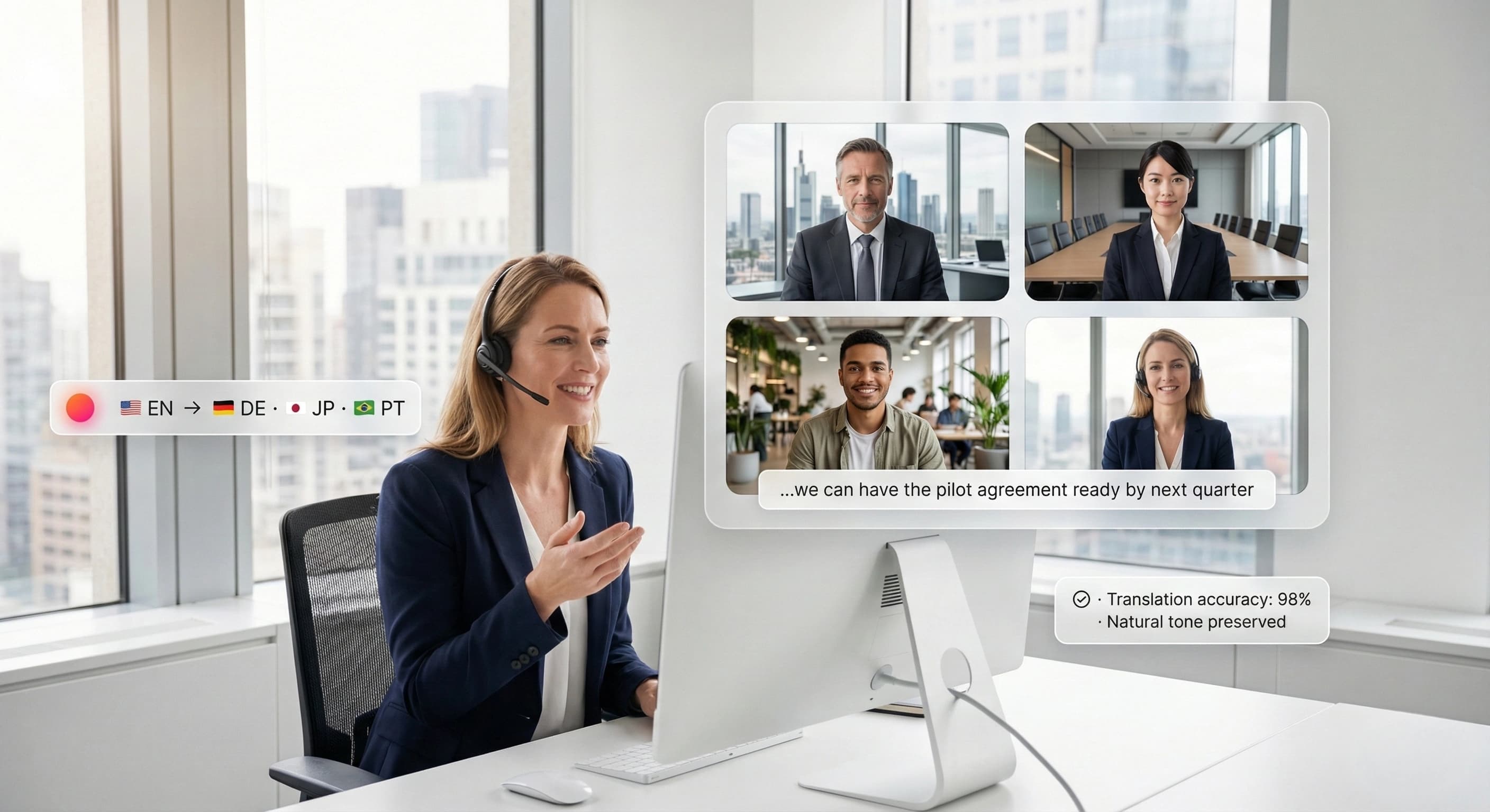 Real-Time Speech-to-Speech Translation
