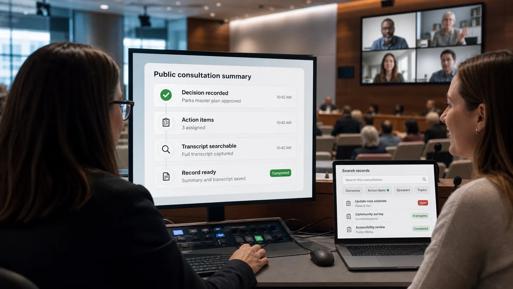 AI-Assisted Public Records