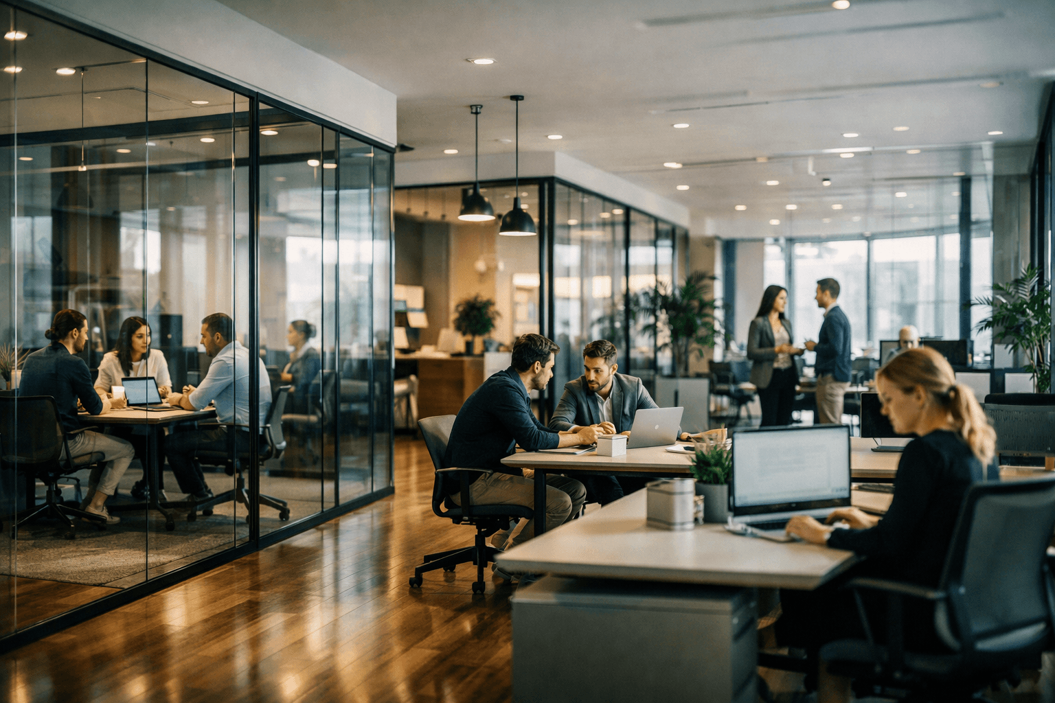 Workspace flow metaphor